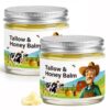 Tallow and Honey Balm, beef tallow and honey balm for face & Skin (2Pcs)