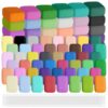 TANEMUDO 192 Pack Air Dry Clay in 48 Colors, Molding Clay Kit for Kids with Sculpting Tools and Extra 100 Ziplock Bags, Arts and Crafts DIY Kit for Boys and Girls
