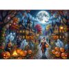 TangComplete Halloween Clown Puzzles for Adults 1000 Pieces, Letters on Back, Impossible Hard Difficult Challenging, Precise Interlocking Pieces, Home Wall Decoration