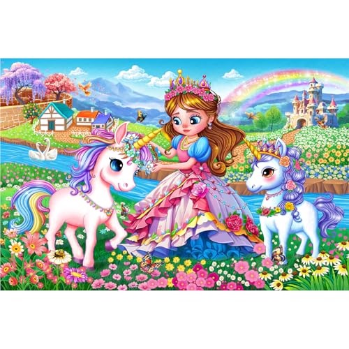 TangMosaic 100 Pieces Puzzles Toys for Kids Ages 4-10, Magic Time Theme Jigsaw Puzzles, Preschool Educational Brain Teaser Puzzle for Boys and Girls 3 4 5 6 Years Old
