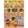 TangMosaic Puzzles for Adults 1000 Pieces, Jigsaw Puzzle for Adults, Fun Challenging Puzzle, Cozy Coffee Shop Puzzles Game, Interlock Perfectly No Dust, Gifts for Easter Mother’s Day