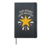 Tap Dance Shuffle Step Repeat Teacher Star Life Recital Hardcover Journal, Black