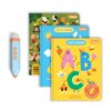 Tappi Interactive Learning System for Kids (Ages 2–6) – Preschooler Set - ABC, 123 & Look and Find Books + Tappi Play Pen - Screen-Free Learning