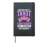 Tarot Card Reader Beginner Reading Game Set Guide Hardcover Journal, Black