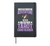 Tarot Card Reader Beginner Reading Game Set Guide Hardcover Journal, Black