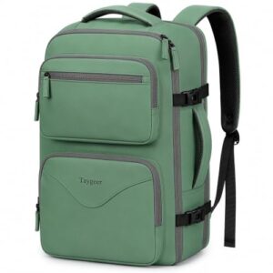 Taygeer TSA Friendly Travel Backpack, 35L Simple Modern Carry On Backpack