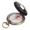 Tbest Brass Compass Hiking, Shockproof, Waterproof Design
