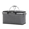 TBNLASS Outdoor Picnic Multifunctional Insulation Basket Car Portable Fast Food Bag(Black,Small)