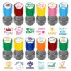 Teacher Classroom Stamps, Cartoon Homework Comment Set, Portable 12 Pieces