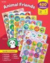 Teacher Created Resources Animal Friends Smelly Stickers Variety Pack (TCR10342)