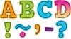 Teacher Created Resources Brights 4Ever Bold Block 3" Magnetic Letters