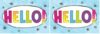 Teacher Created Resources Brights 4Ever Hello Postcards (TCR6931) (Pack of 2)