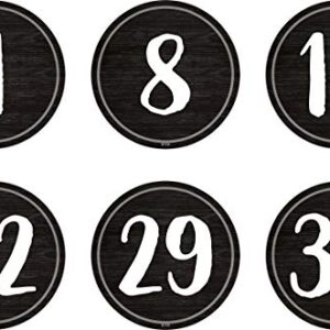 Teacher Created Resources Modern Farmhouse Numbers 1-36 Repositionable Labels - 4''