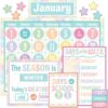 Teacher Created Resources Pastel Pop Calendar Bulletin Board (TCR8411)