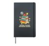 Teacher Inspiring Teachers Empowering Readers Womans Phonics Hardcover Journal, Black
