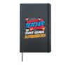 Teacher Of First Grade Superheroes Hardcover Journal, Black