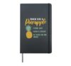 Teacher Pineapple Teach Like A Hardcover Journal, Black