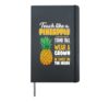 Teacher Pineapple Teach Like A Hardcover Journal, Black