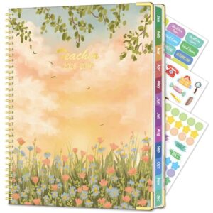 Teacher Planner 2026-2027 Academic Year, Lesson Plan Book 8.5"x11"