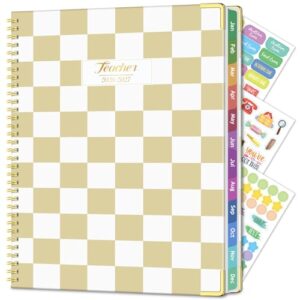 Teacher Planner 2026-2027 Academic Year, Lesson Plan Book 8.5"x11"