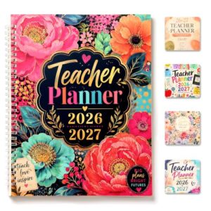 Teacher Planner 2026-2027 Undated 8.5" x 11" Lesson Plan Book-1