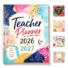 Teacher Planner 2026-2027 Undated 8" x 11" Lesson Plan Book-4