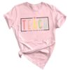 Teacher Shirt Women Teach Them to Be Kind T Shirt Teach Kindness Shirt First Day of School Short Sleeve Tee Tops