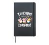 Teaching Favorite Gnomies Cute Teacher Classroom Egg Hunt Hardcover Journal, Black
