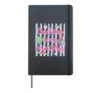 Teaching Is My Ministry Stripes Christian Teacher School Hardcover Journal, Black