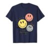 Teaching Makes Me Happy Smile Face School Gift for Teacher T-Shirt