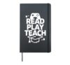 Teach Respawn Repeat Classroom Boss Mode Hardcover Journal, Black