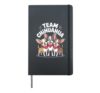 Team Chihuahua Cute Cartoon for Dog Owners Pet Chihuahua Hardcover Journal, Black