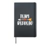 Team Redhead Hardcover Journal, Black