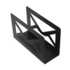 TEHAUX Desktop Mail Organizer and Space-Saving Design with Compartments Black Iron for Quick Categorization Efficient Desk Sorter for Office and Home Use