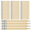 TEHAUX Hb Golf Pencils Mini Pencils Pre-sharpened with Erasers 150pcs Wood Bulk 4-size Convenient to Carry Portable and Lightweight for Office and Party Event Favors
