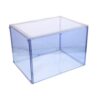 TEHAUX Stackable Book Organizer Box Pet Dustproof Display Case
