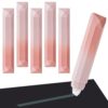 Temiary 5Pcs Double Sided Tape Roller Pen, Scrapbooking Adhesive, Pink