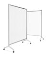 Ten-Limit 1000mm x 1800mm Polycarbonate Ribbed Clear Panel Panel with Wheels