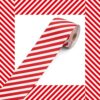 Tenceur 120 ft Red White Bulletin Board Borders 2.76 Inch Colorful Striped Classroom Border Trim Rolled Bulletin Board Decorations for Back to School Classroom School Office Home Chalkboard Decor