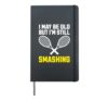 Tennis Grandpa Father's Day Funny Hardcover Journal, Black