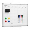 TesRhino 24x18 Monthly Calendar Whiteboard, Magnetic Dry Erase Wall Planner