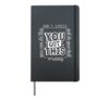 Test Day Rock The Test Teacher Testing Day You Got This Hardcover Journal, Black