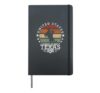 Texas 1845 Vintage horse silhouette Cowboy and Rodeo Fan Hardcover Journal, Black