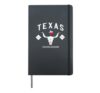 Texas 1845 Vintage United States Hardcover Journal, Black