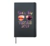 Texas Girls Trip 2027 Tie Dye Reunion Summer Vacation Match Hardcover Journal, Black