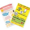 Texting and Driving Stats, Don't Text and Drive Road Safety 2 Poster Set — 12x18 Inch US Made