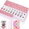 Teyva Daily 166 Pcs American Mahjong Tiles 1.2" Mahjong Game Set,Colorful