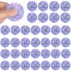 Teyva Daily 36 Pack Disco Finger Spinners Bulk Mini Acrylic Fidget Toys Disco Birthday Party Favors for Kids Birthday Goodie Classroom Rewards Bags Stuffers Gifts