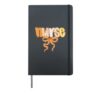 Thankful Nurse Fall Stethoscope Thanksgiving Nurse Hardcover Journal, Black