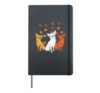 Thanksgiving Chihuahuas Cute Fall Chiwawa Dog Men Women Kids Hardcover Journal, Black